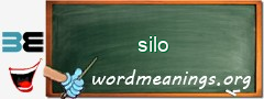 WordMeaning blackboard for silo